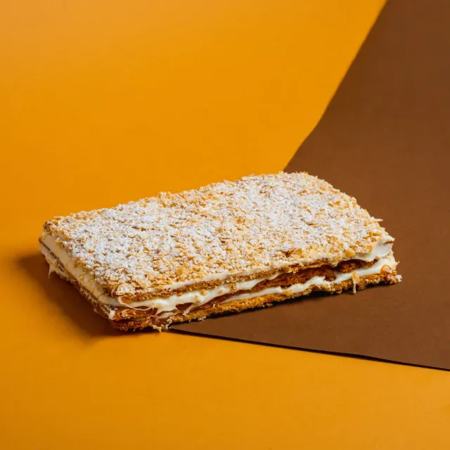 Pasticceria Garofalo Torta Millefoglie Caramellata Bianca 1 kg