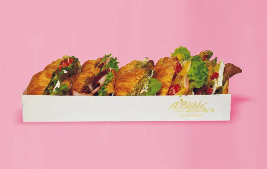 Blikle Mini Croissant Salati 15 Pezzi Misti Prosciutto
