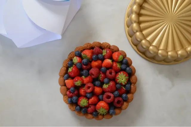 Paolo Griffa al Caffè Nazionale Torta Tè Jasmine bergamotto