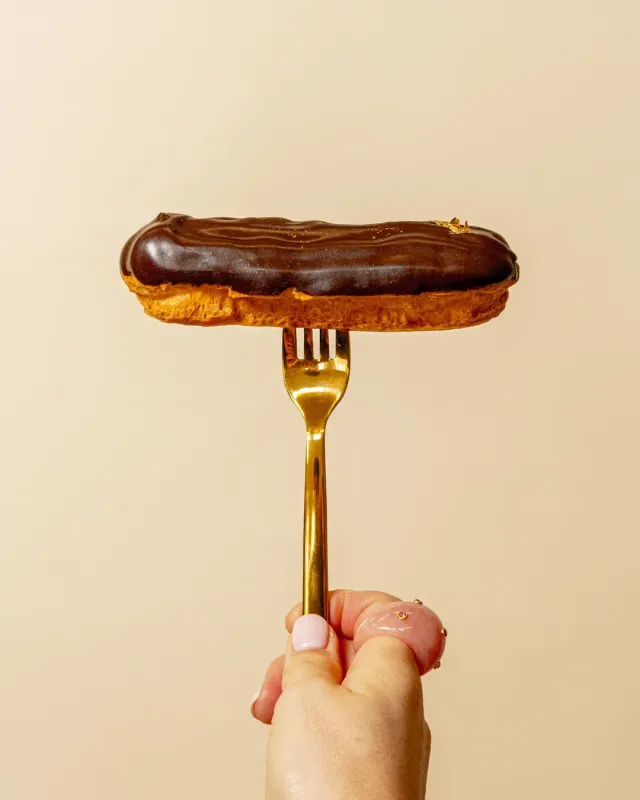 Blikle Ekler eclair panna e cioccolato monoporzione