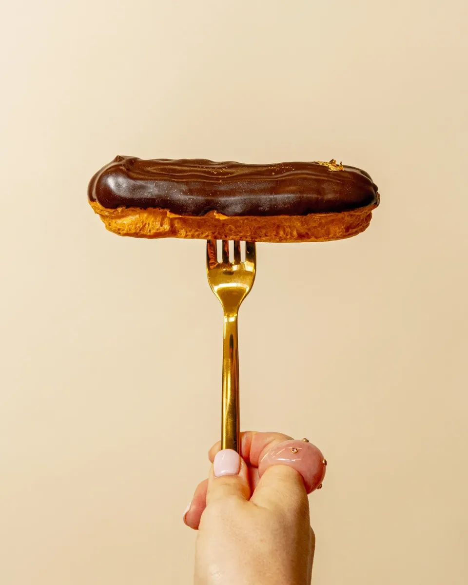 Blikle Ekler eclair panna e cioccolato monoporzione