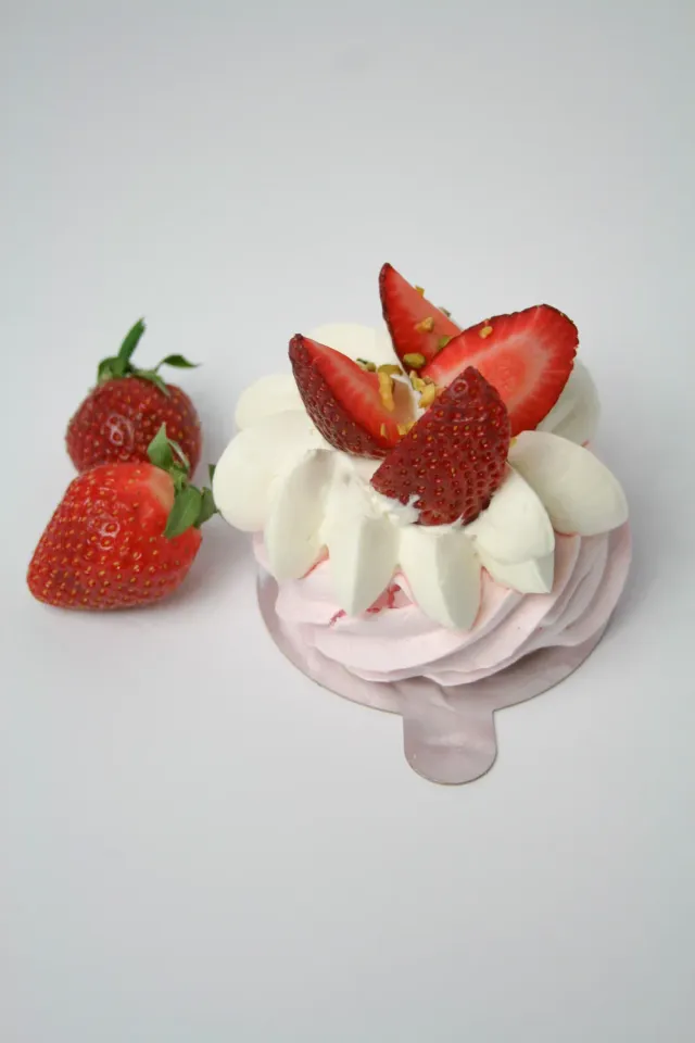 Blikle meringa croccante frutta fresca monoporzione