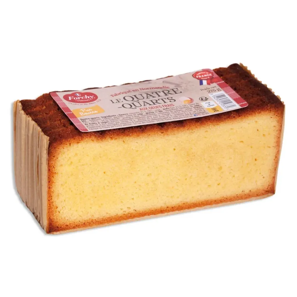 Forchy Quatre Quarts 5 fette torta al burro da colazione