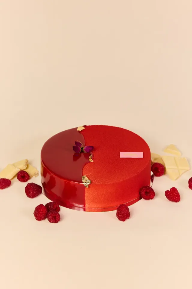 Blikle Cioccolato Bianco Lampone torta 10 porzioni croccante