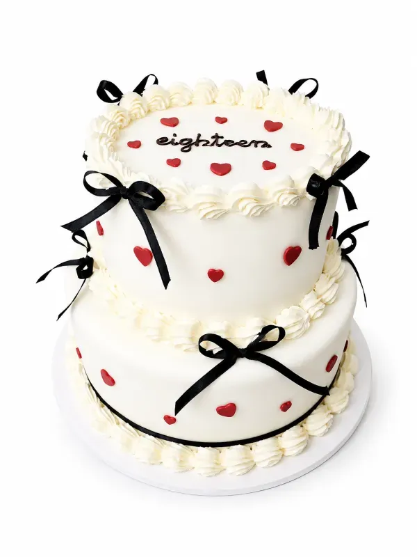 Blikle Dolce Diciotto torta 18 anni bianca 12 porzioni