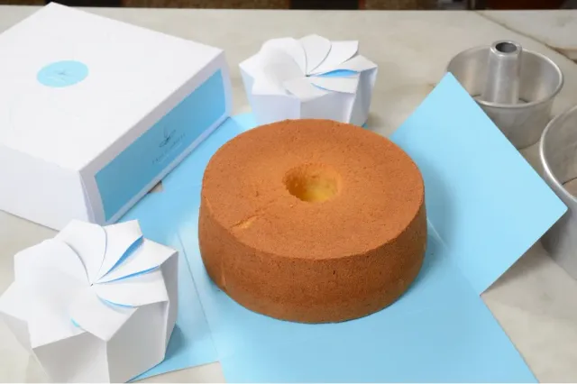 Paolo Griffa angel cake passion fruit torta esotica