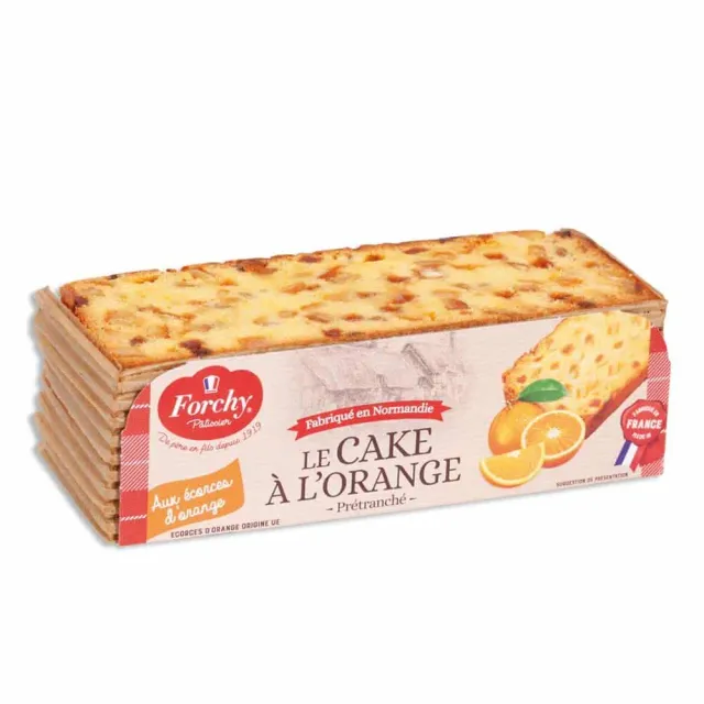Forchy Cake Orange plumcake 4 fette all'arancia