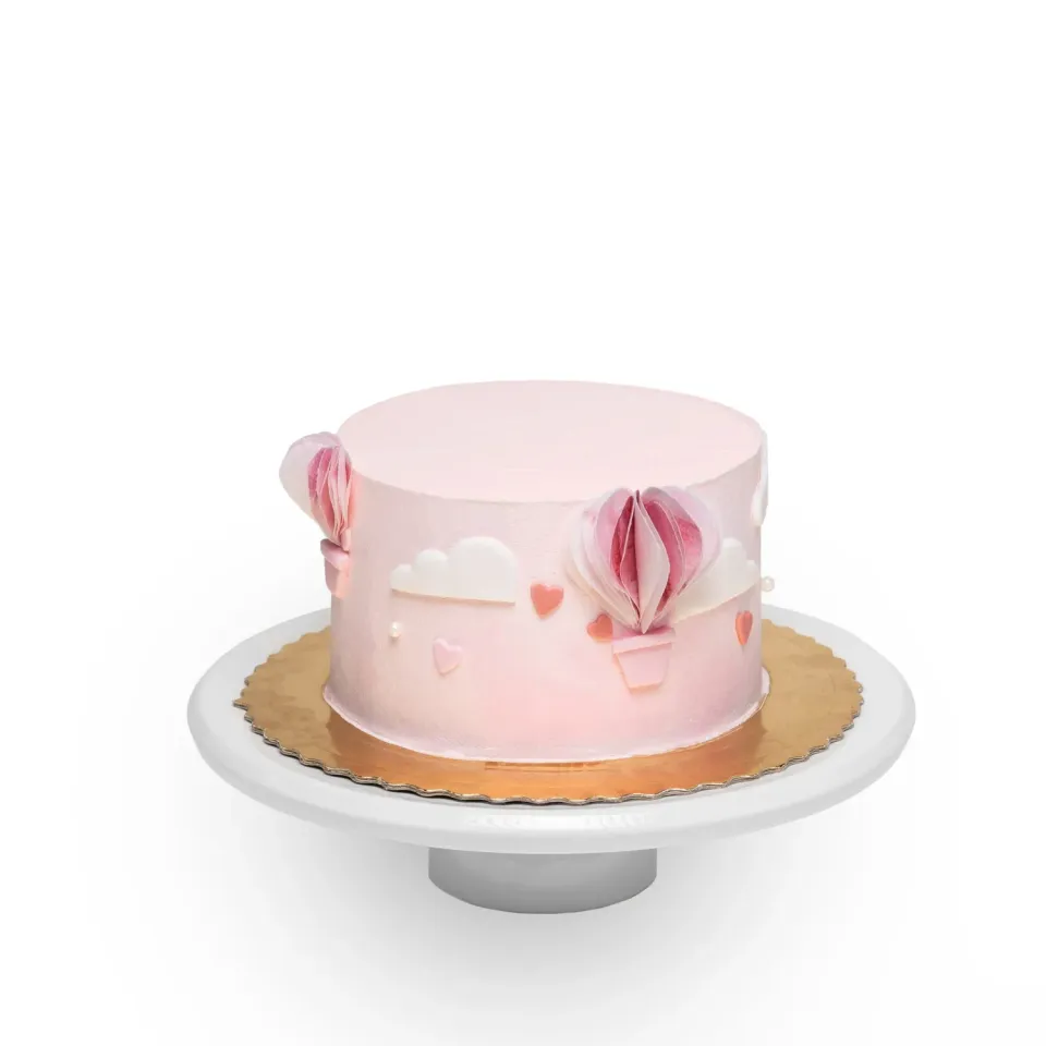 Blikle Balonik torta bimbi rosa palloncini 1 piano