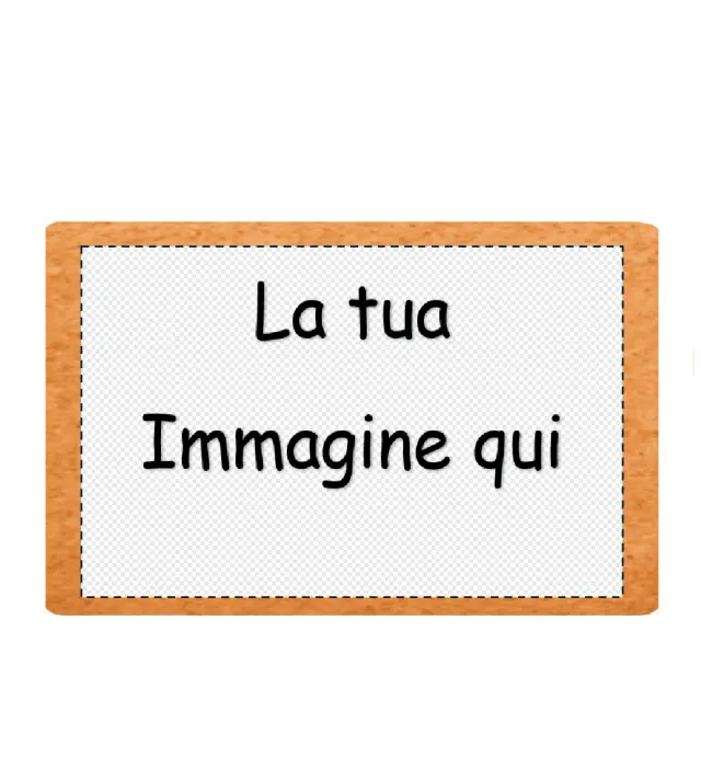 Pasta di Zucchero Lab Biscotto Rettangolare Personalizzato